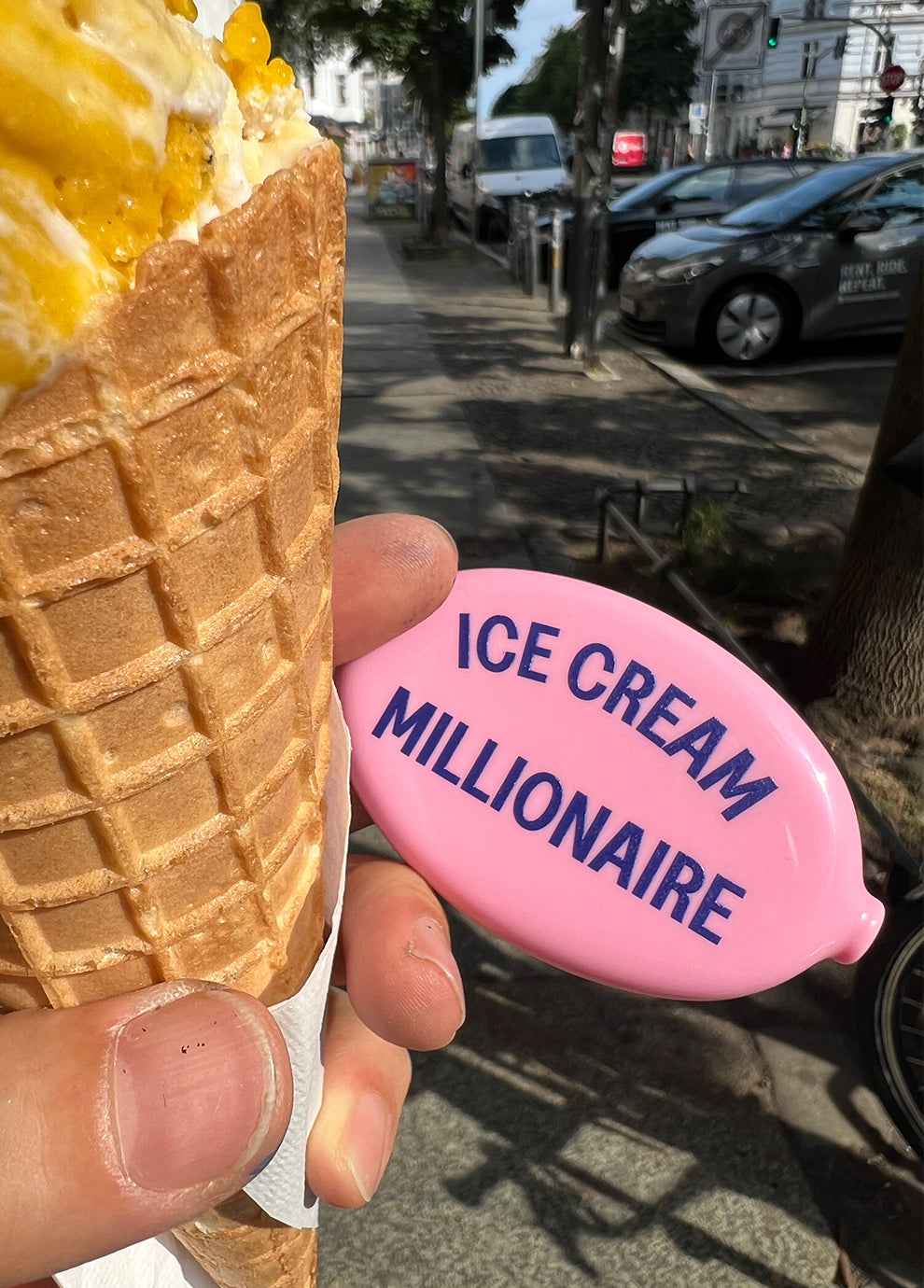 Ice Cream Millionaire Coin Pouch